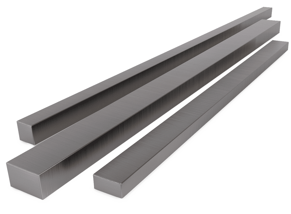 KEYSTEEL IMPERIAL SQUARE 12'' PLATED 2''