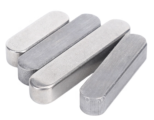 KEY IMPERIAL 1/4" SQ (U/SIZE) X 2" TYPE A (ROUND ENDS)